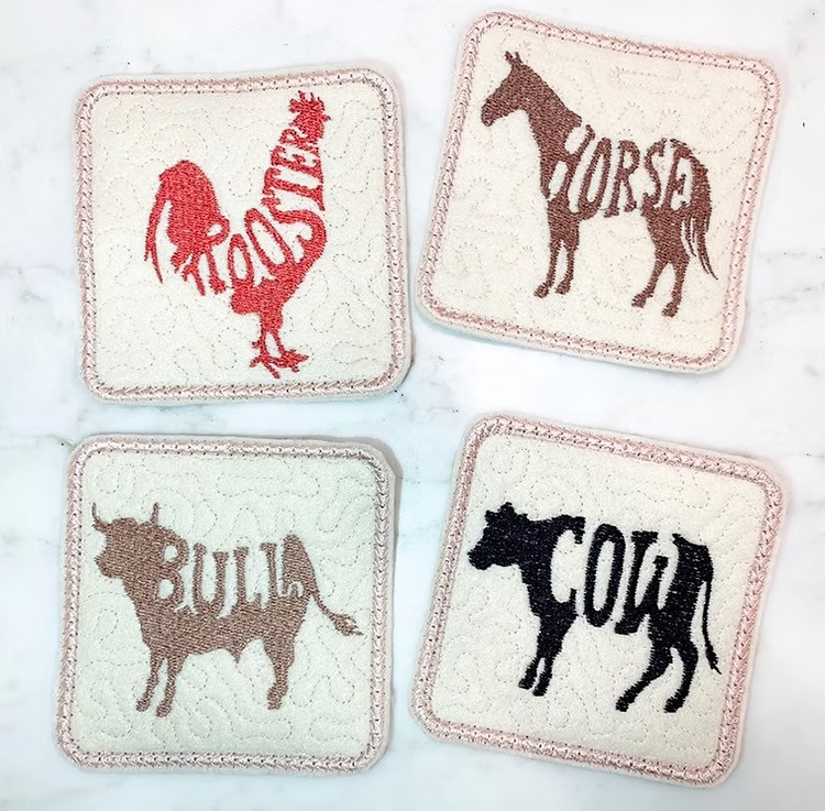 Barnyard Coasters
