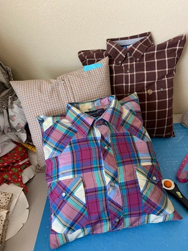 Memory Pillows | Treasure Valley Stitches